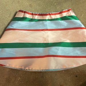 Girls striped mini skirt VIVETTA